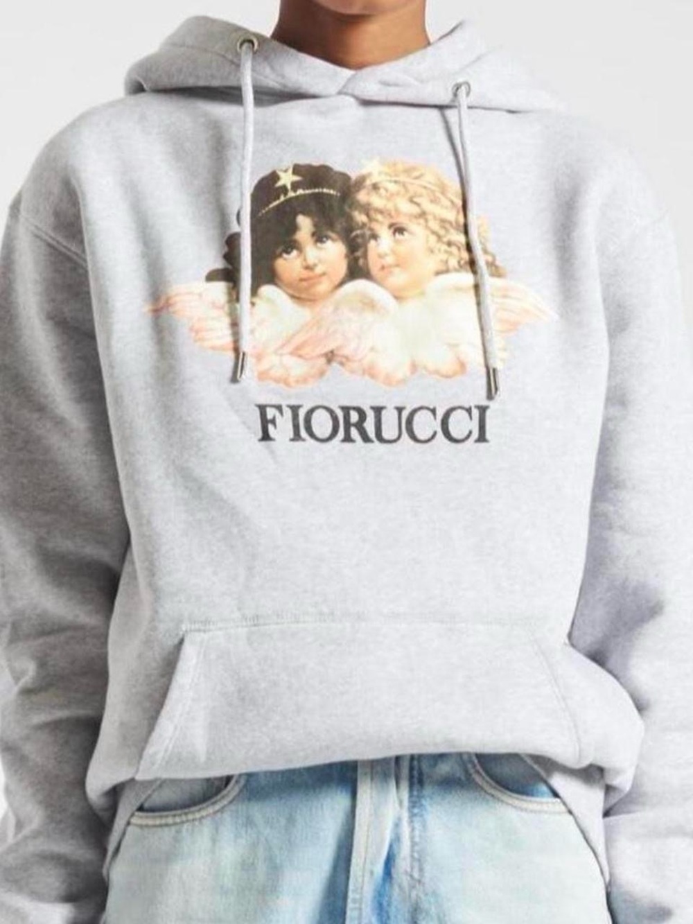Fiorucci Hoodie with Angel Graphic